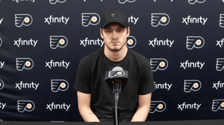 Joel Farabee, Philadelphia Flyerserview