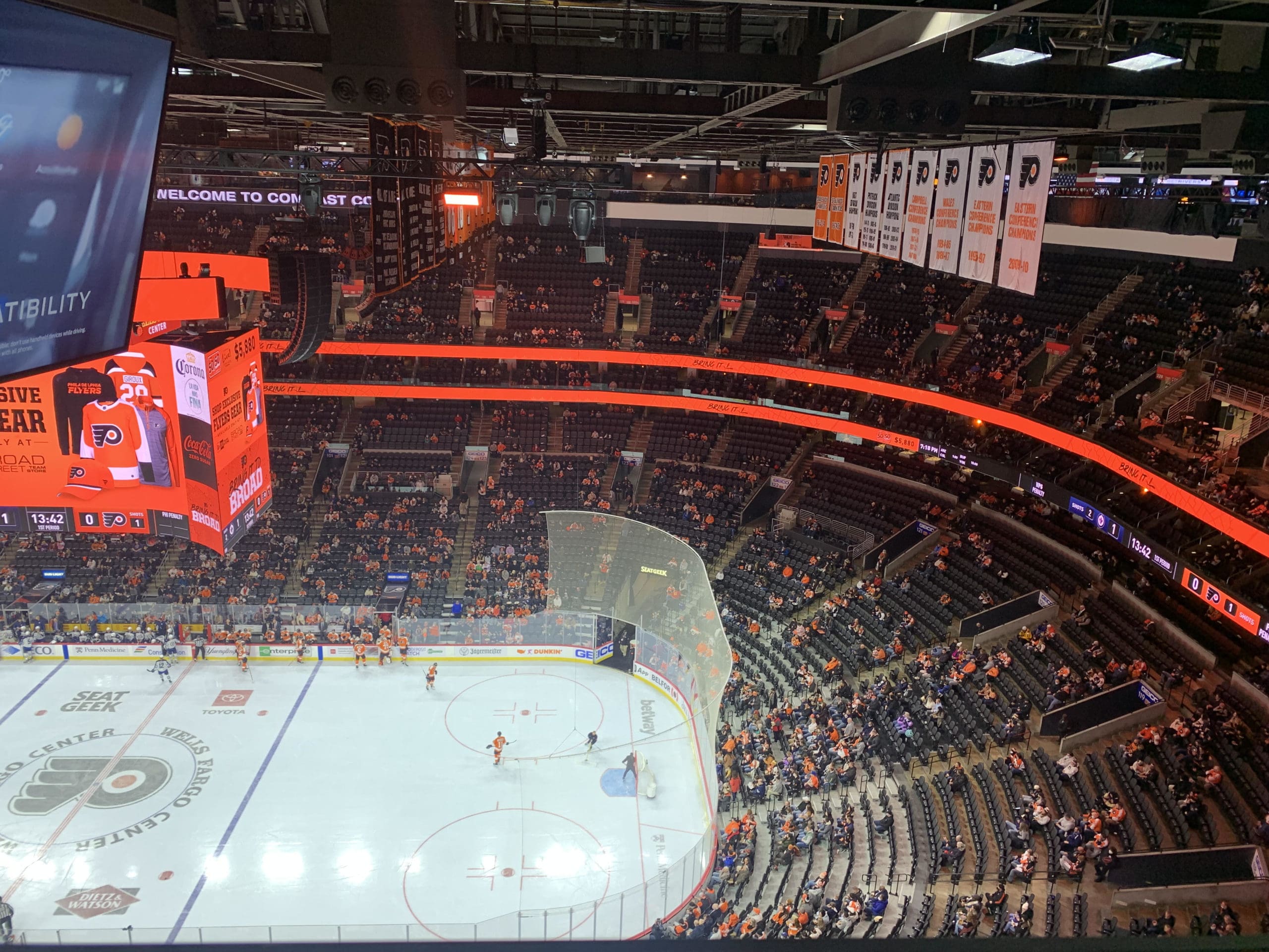 Philadelphia Flyers, fans, survey, Wells Fargo Center, surveygo Center