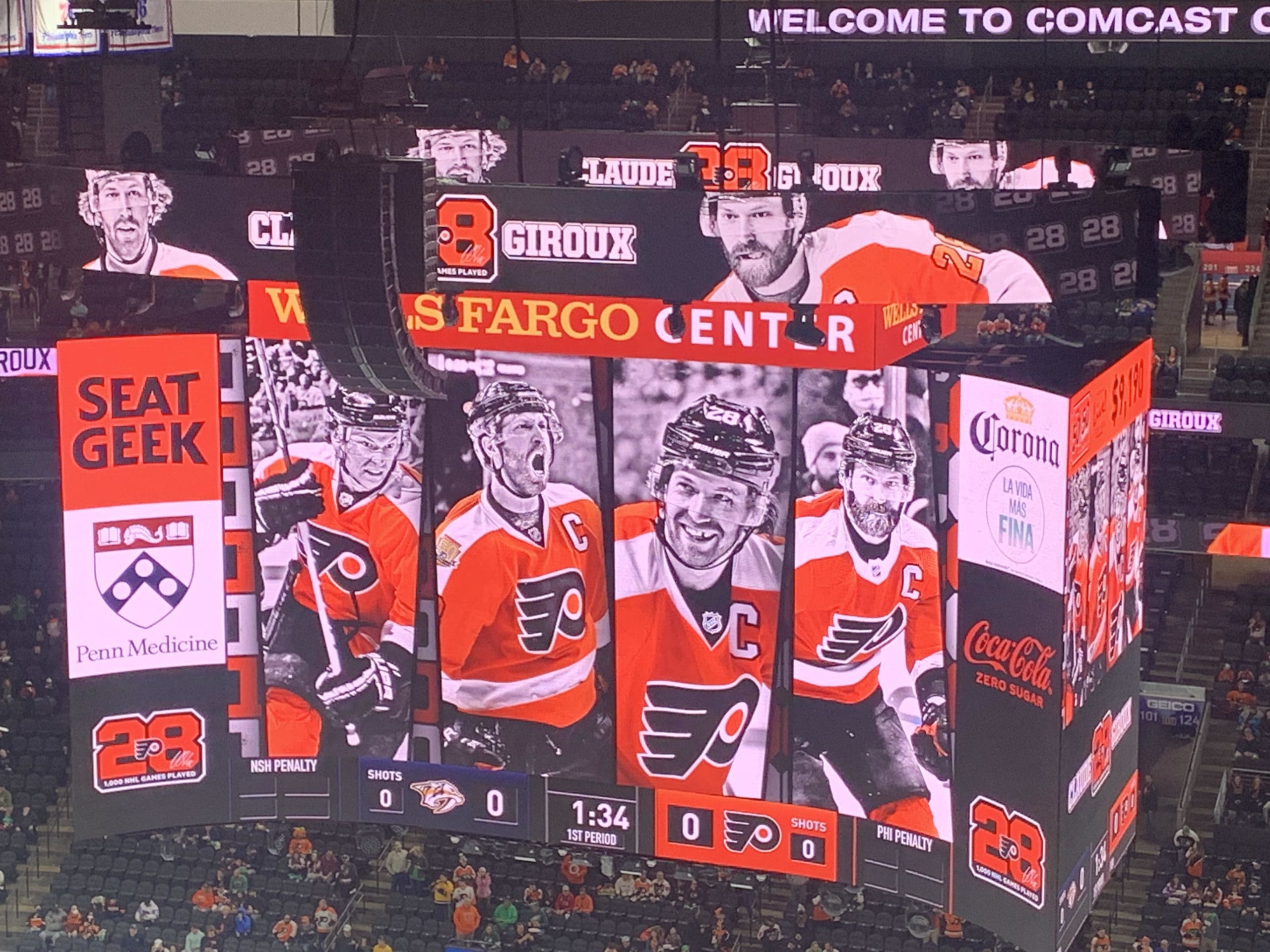 Claude Giroux, Philadelphia Flyers s o
