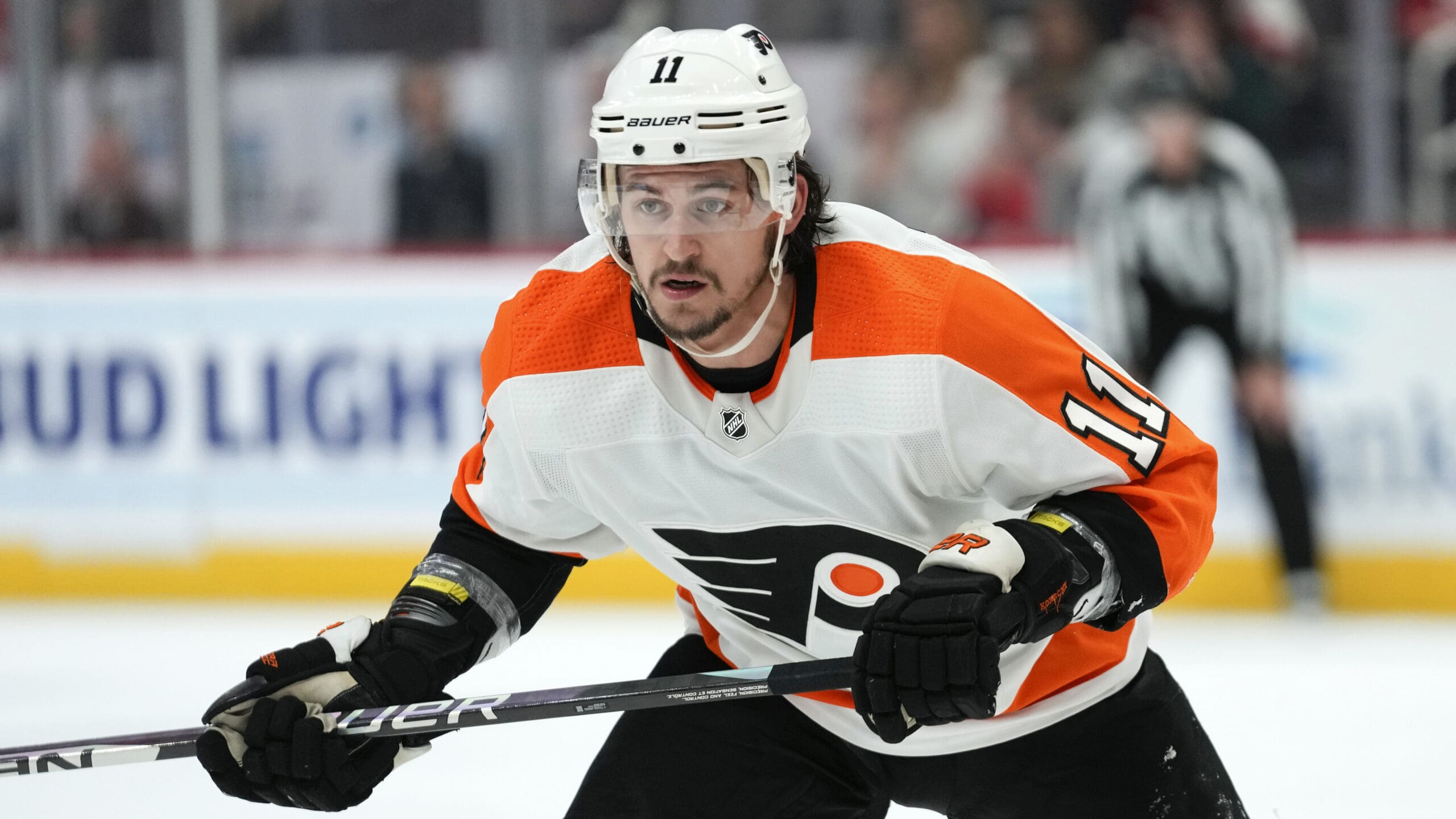 Travis Konecny, Philadelphia Flyers. (AP Photo/Paul Sancya)