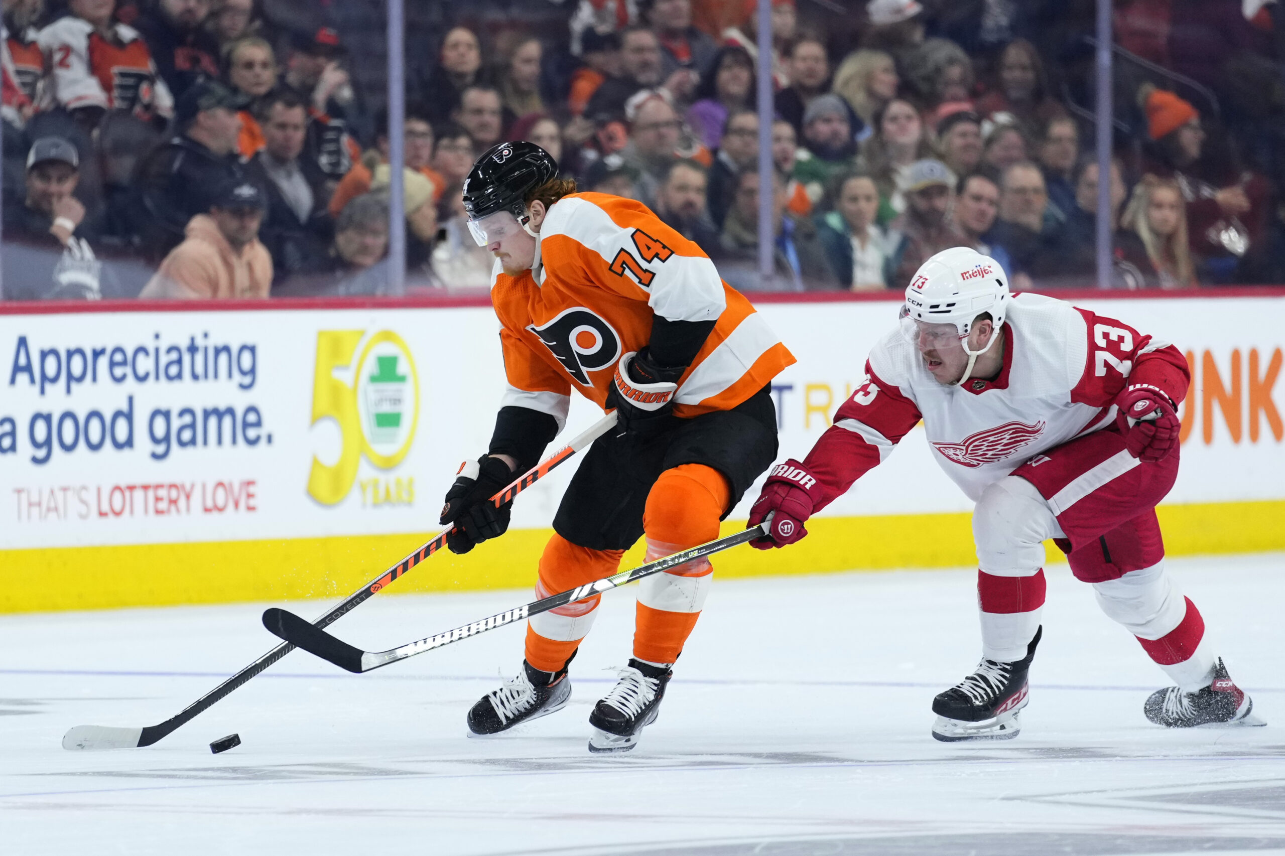 Flyers’ Travis Konecny on ridiculous pace, Owen Tippett trying to get there