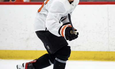 Bobby Brink, Philadelphia Flyers (Photo from Flyers' Twitter feed)