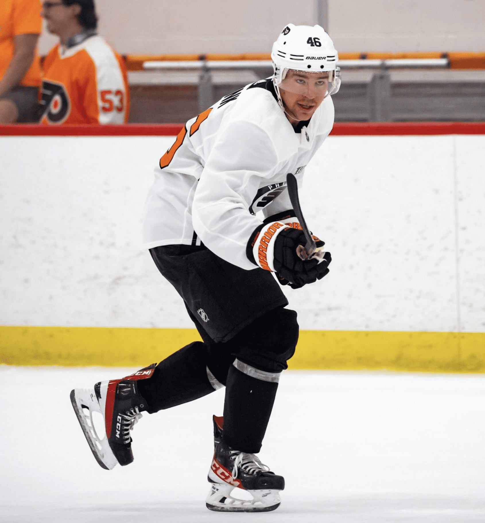 Bobby Brink, Philadelphia Flyers (Photo from Flyers' Twitter feed)