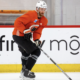 Sean Couturier skates before Rookie Camp last week (Photo provided by Flyers)