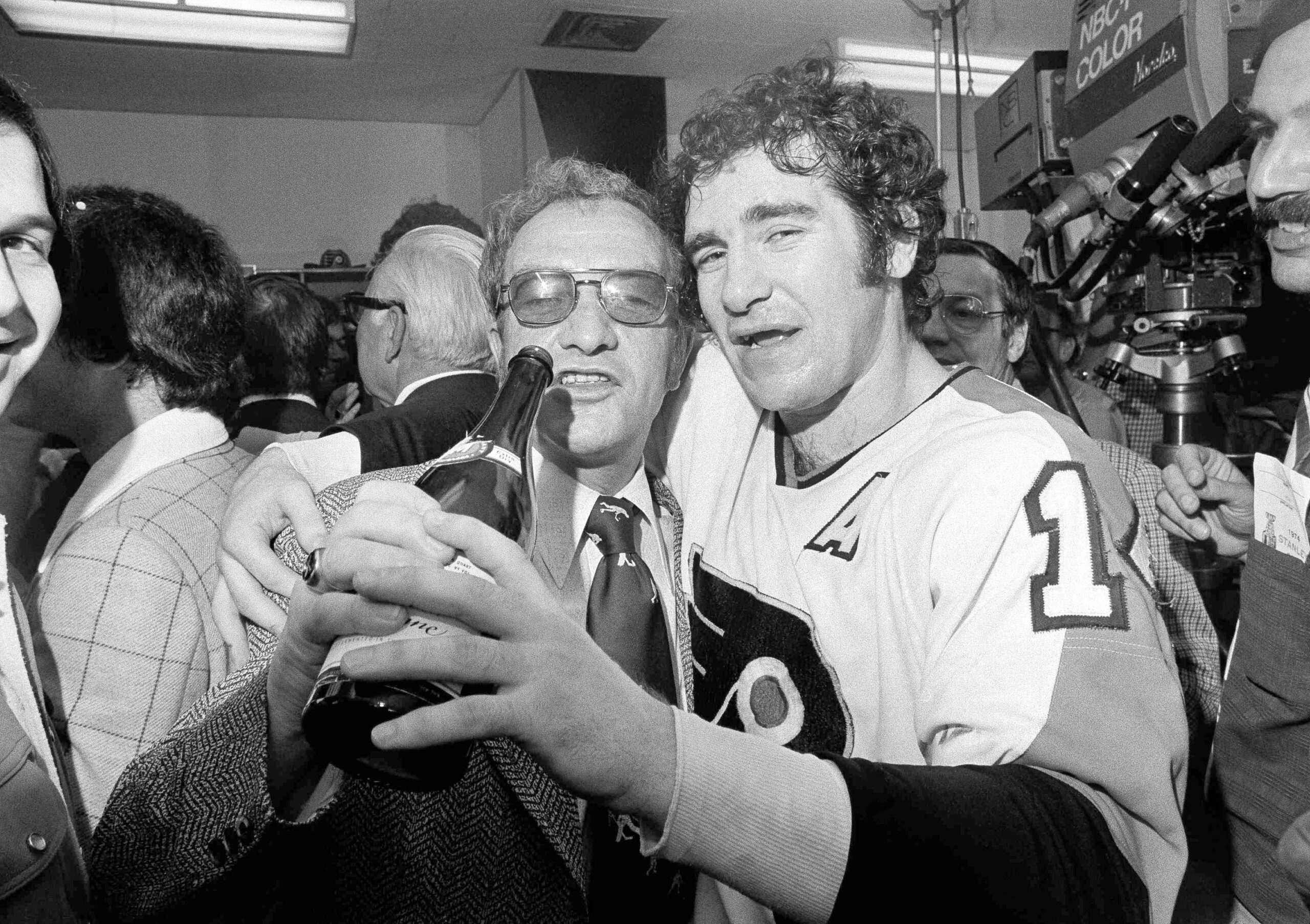 Joe Watson, Fred Shero, 1974, Philadelphia Flyers