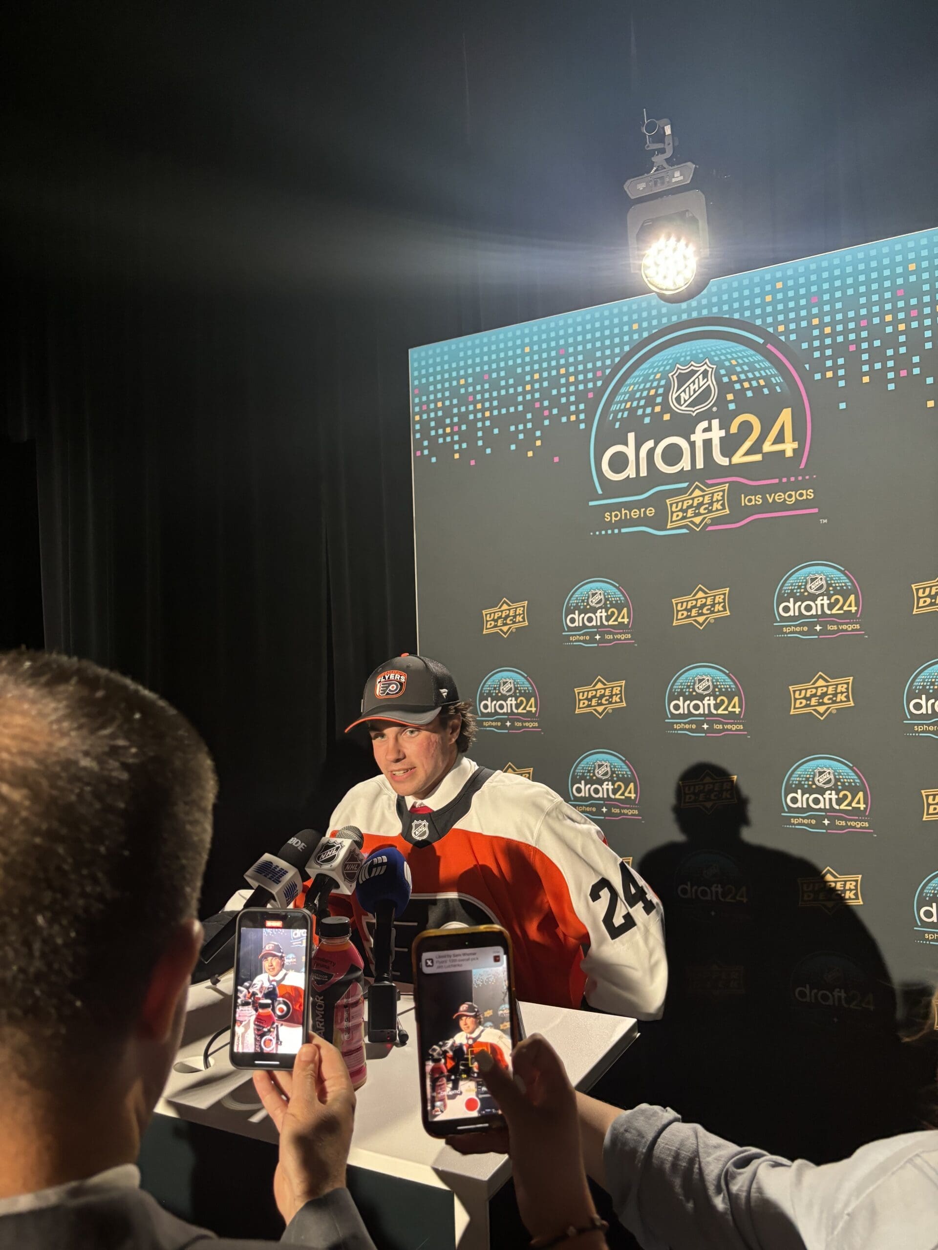 Flyers Trade Down with Wild, Draft Jett Luchanko 13th Overall