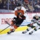 Minnesota Wild center Marco Rossi in action against the Philadelphia Flyers