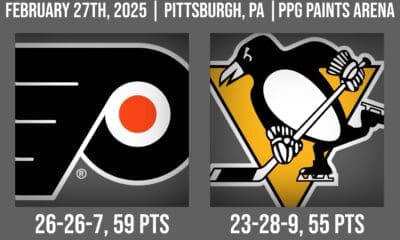 Flyers vs Penguins 2:27