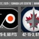 Flyers @ Jets 3:1