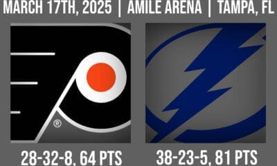 Flyers @TBL 3:17