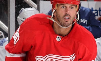 Former Detroit Red Wings player Mike Modano registered a historic first at a celebrity golf tournament