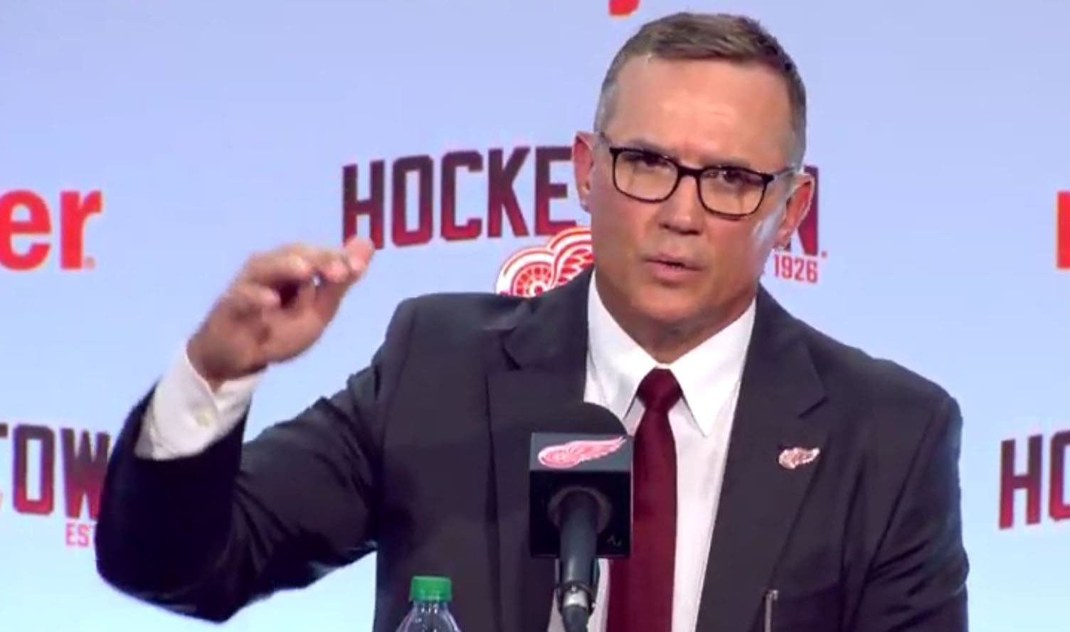 Steve Yzerman, Detroit Red Wings GM