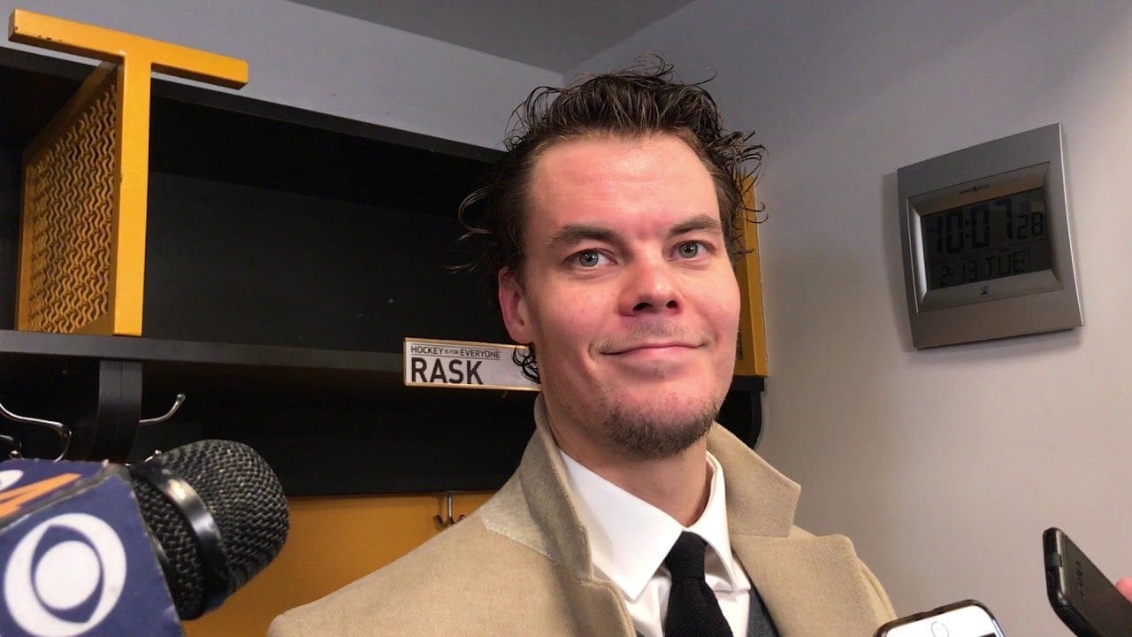 Some Boston Bruins fans were unhappy because injured Tuukka Rask attended a concert