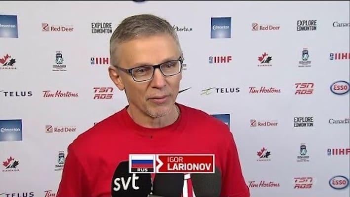 Igor Larionov, former Detroit Red Wings player