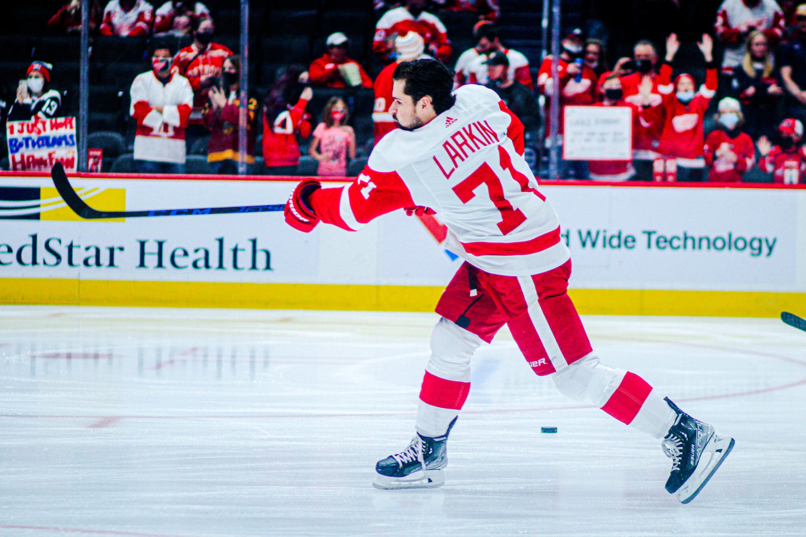 Dylan Larkin is ready for his first Red Wings training camp