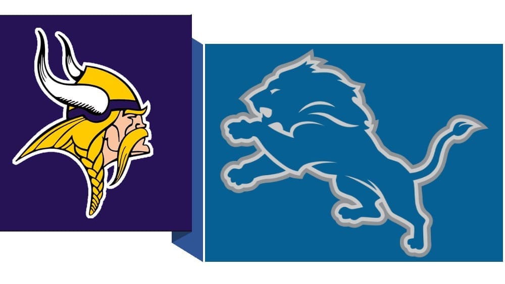 Detroit Lions bets, Minnesota Vikings bets, NFL odds