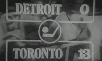 Toronto Maple Leafs 13, Detroit Red Wings 0