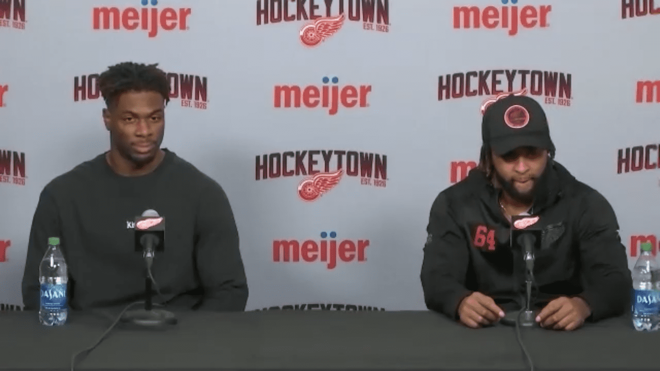 Givani and Gemel Smith, Detroit Red Wings