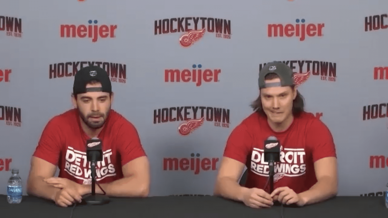 Jake Walman, Oskar Sundqvist, Detroit Red Wings