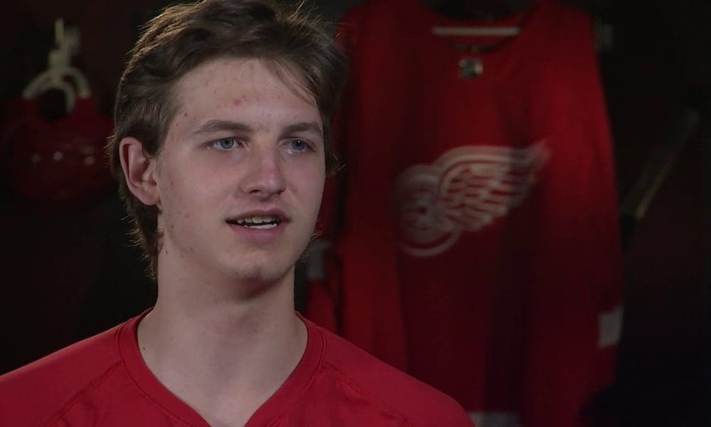 Antti Tuomisto, Red WIngs prospect