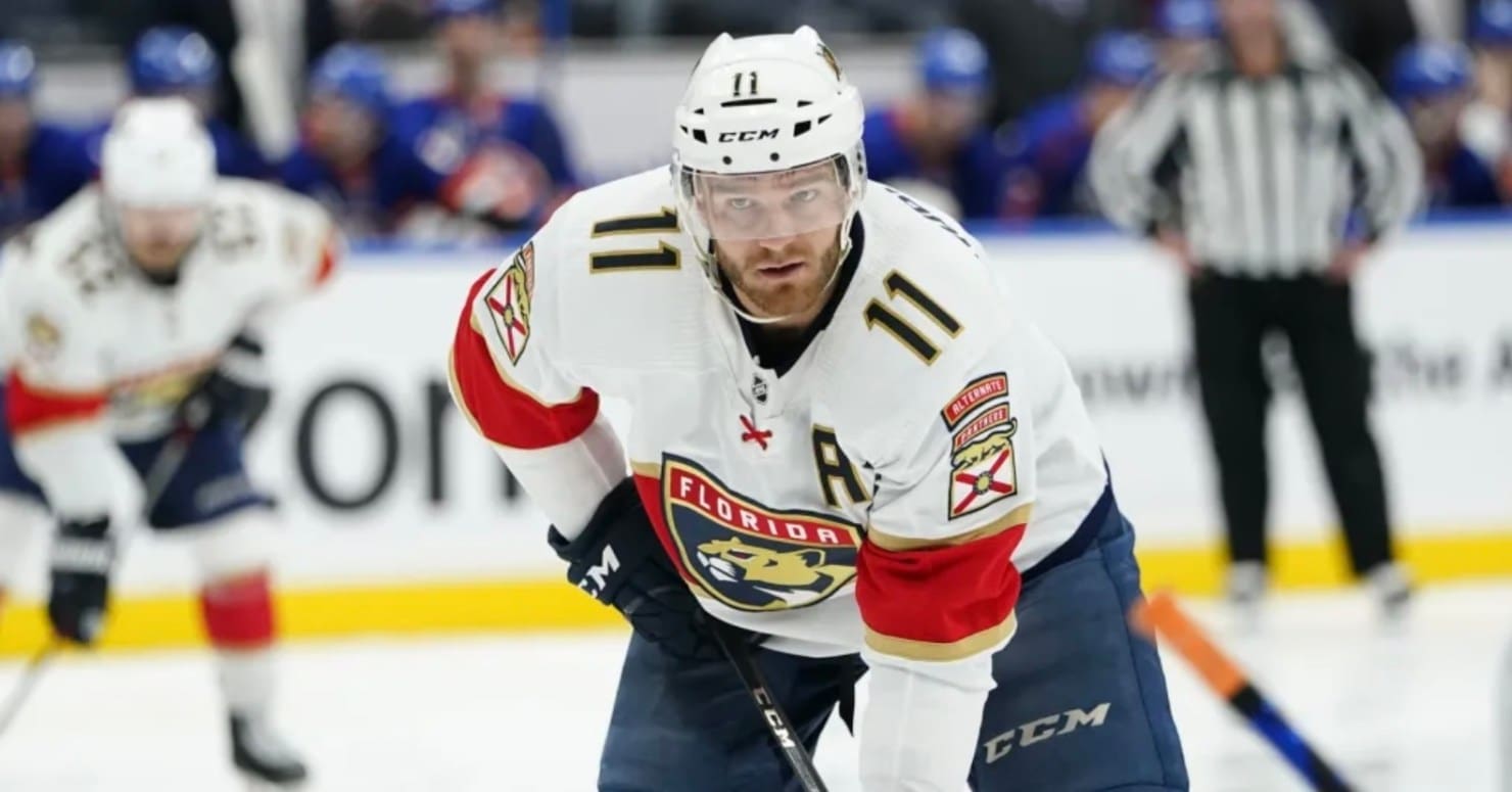 New Flames forward Jonathan Huberdeau has always been a helping hand