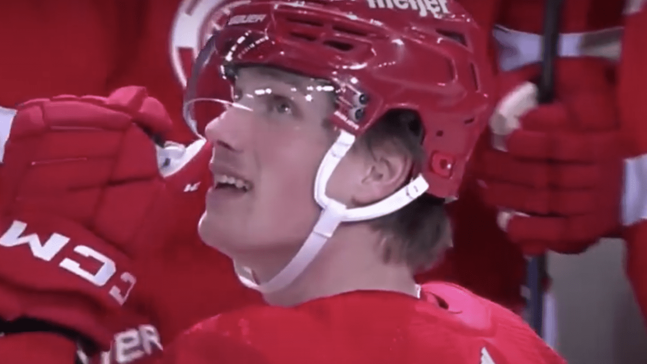 Soderblom, Husso, Lalonde have big Red Wings debuts in win