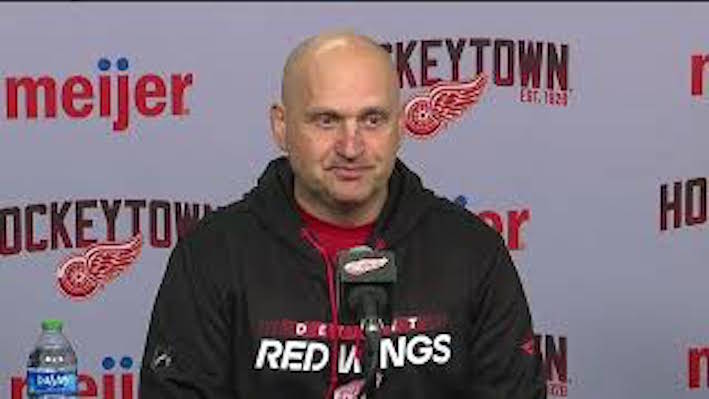 Derek Lalonde, Red Wings coach