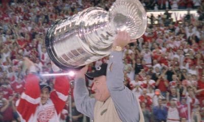 Former Red Wings coach Scotty Bowman