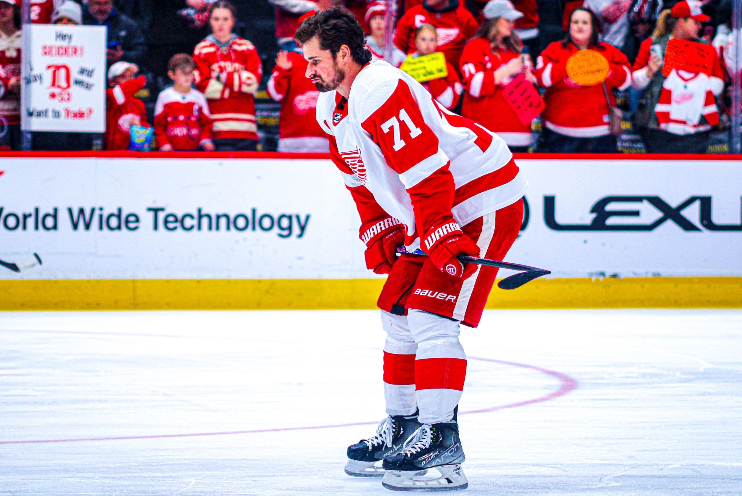 Dylan Larkin, Red Wings