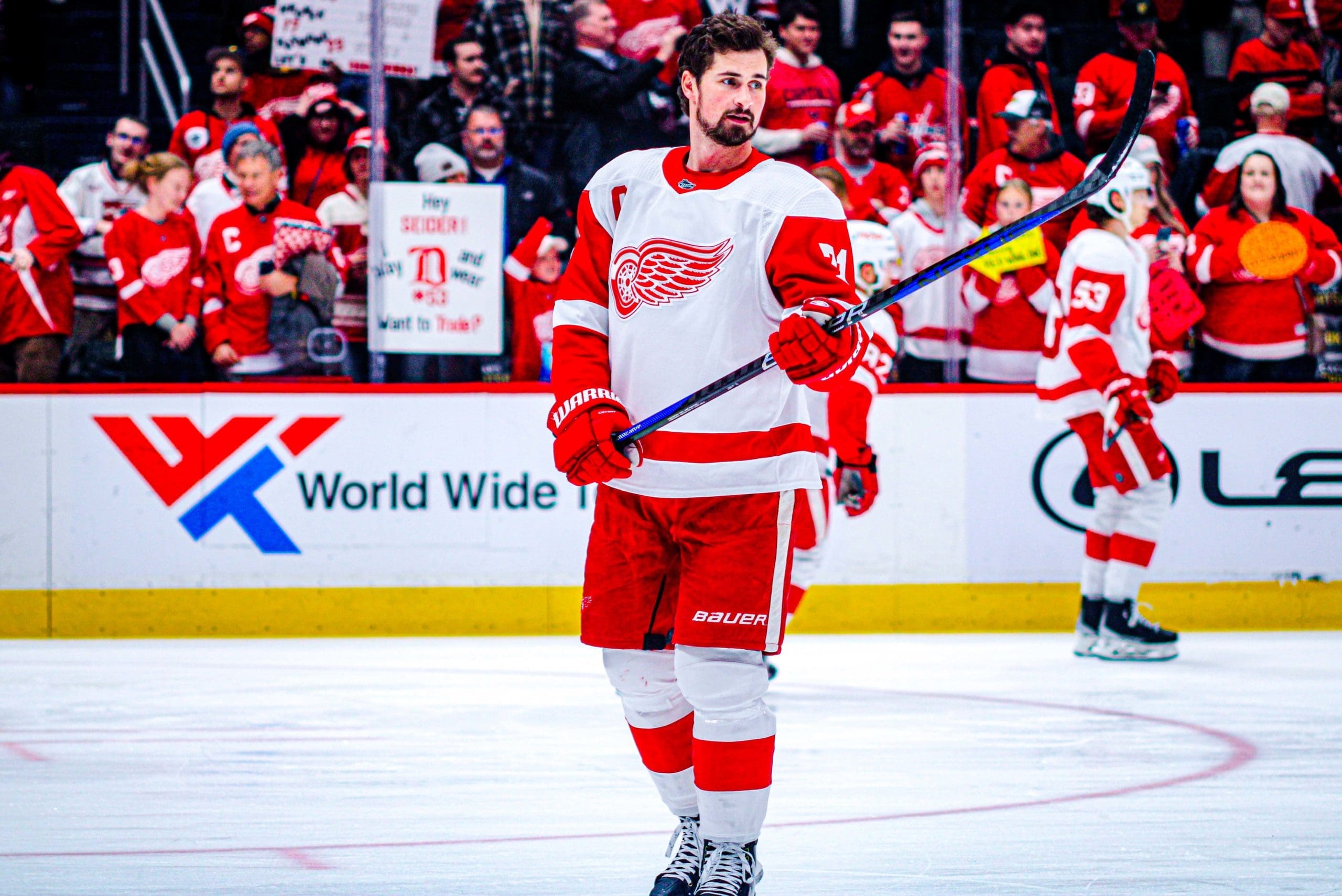 Dylan Larkin, Red Wings