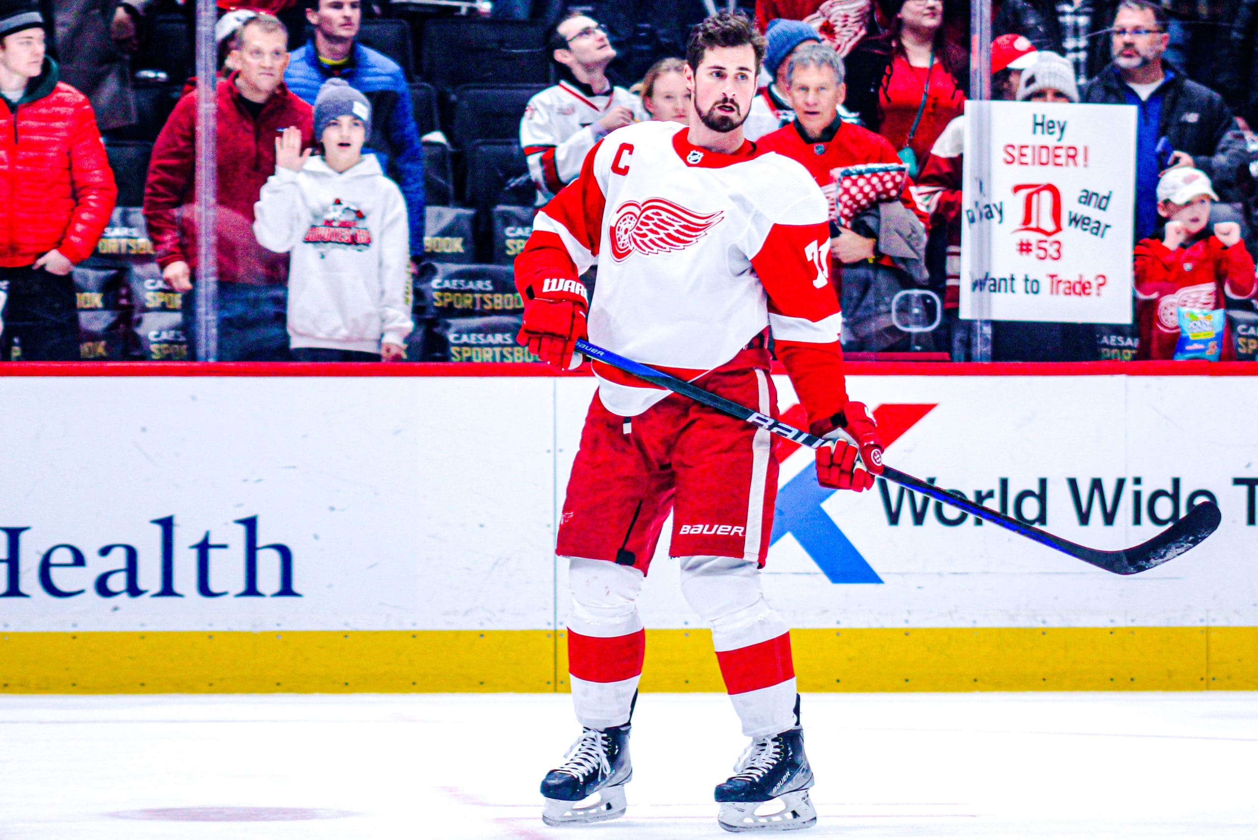 Dylan Larkin, Red Wings