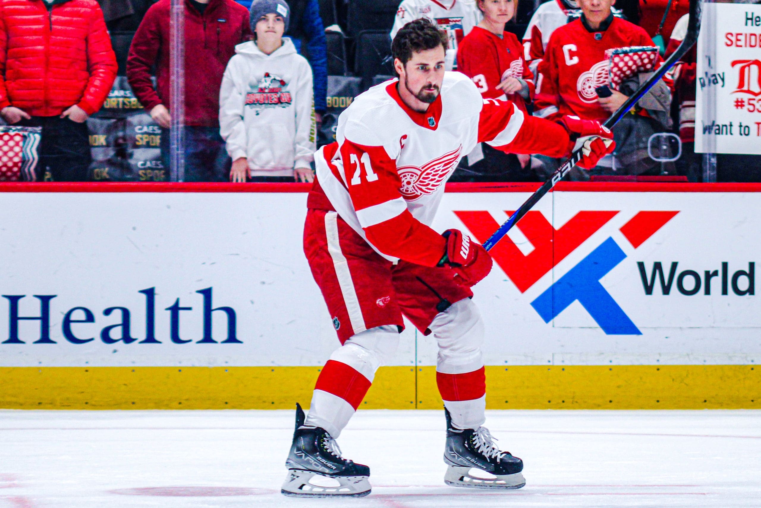 Dylan Larkin, Red Wings