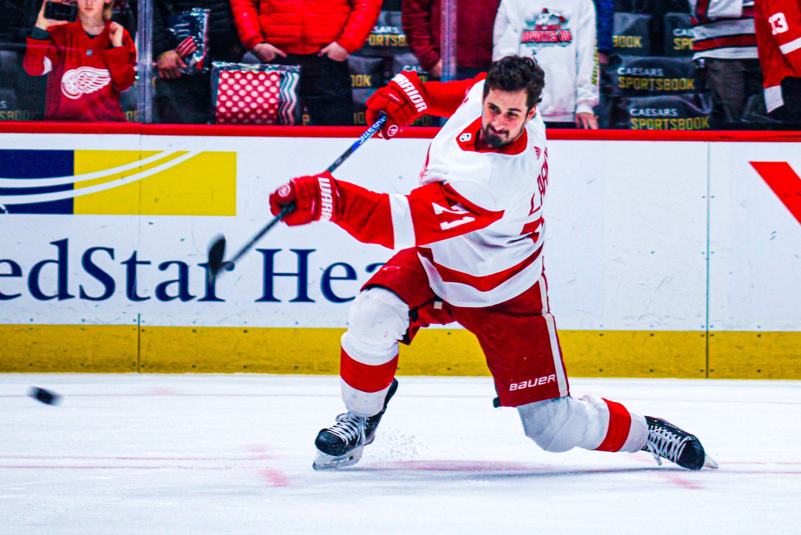 Dylan Larkin, Red Wings