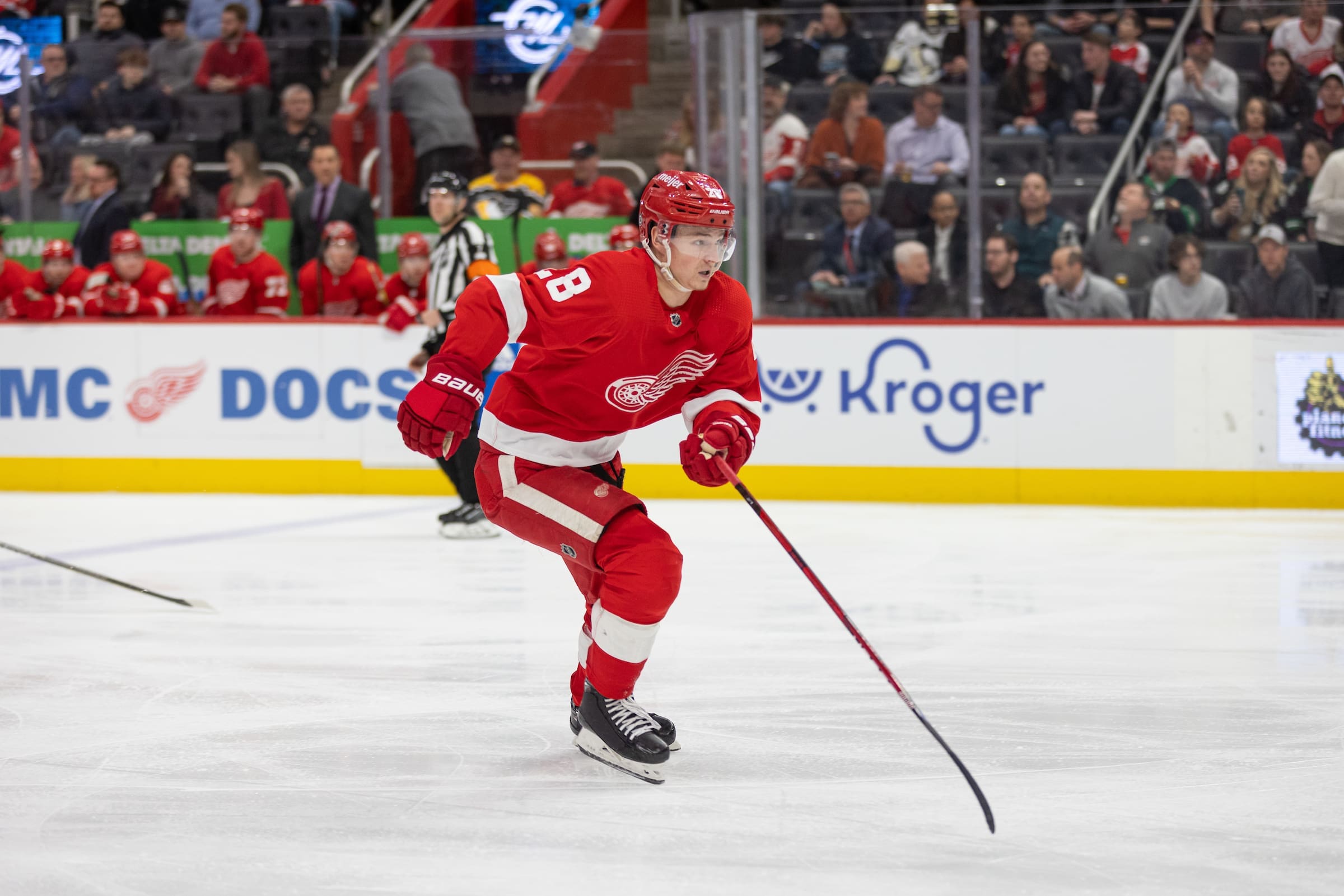 Gustav Lindstrom, Red Wings