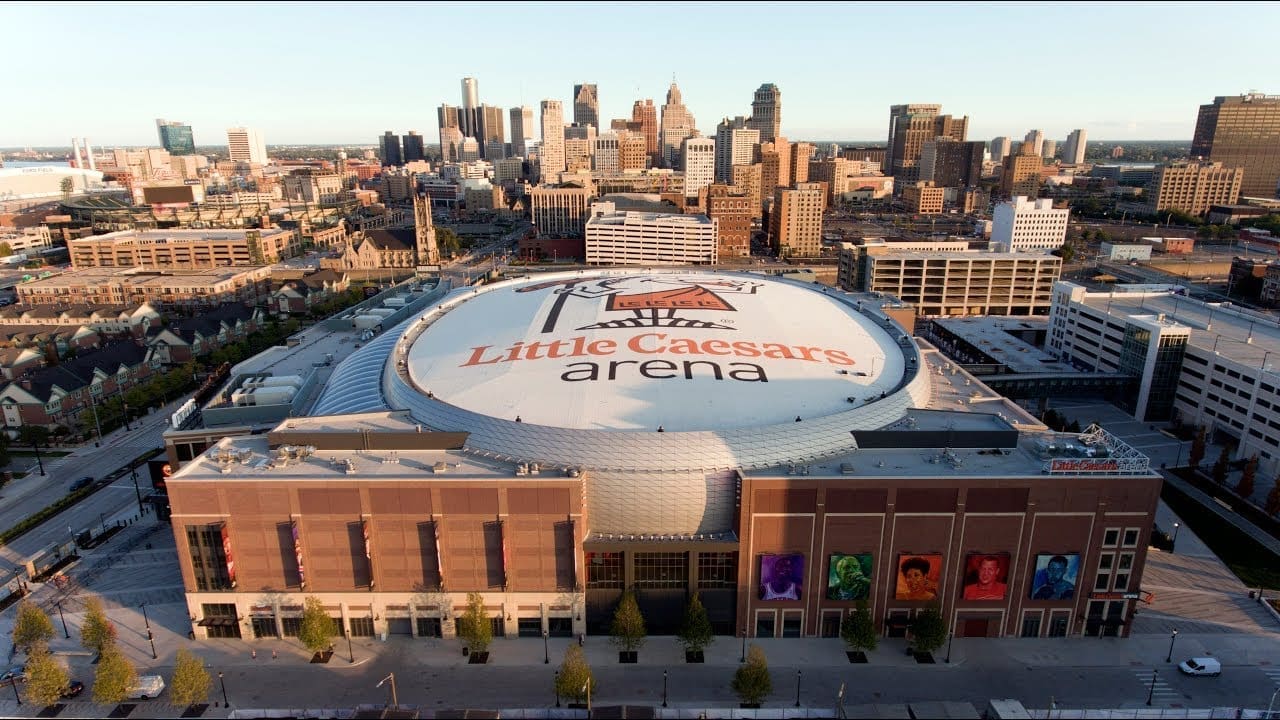 Little Caesars Arena, Red Wings home rink