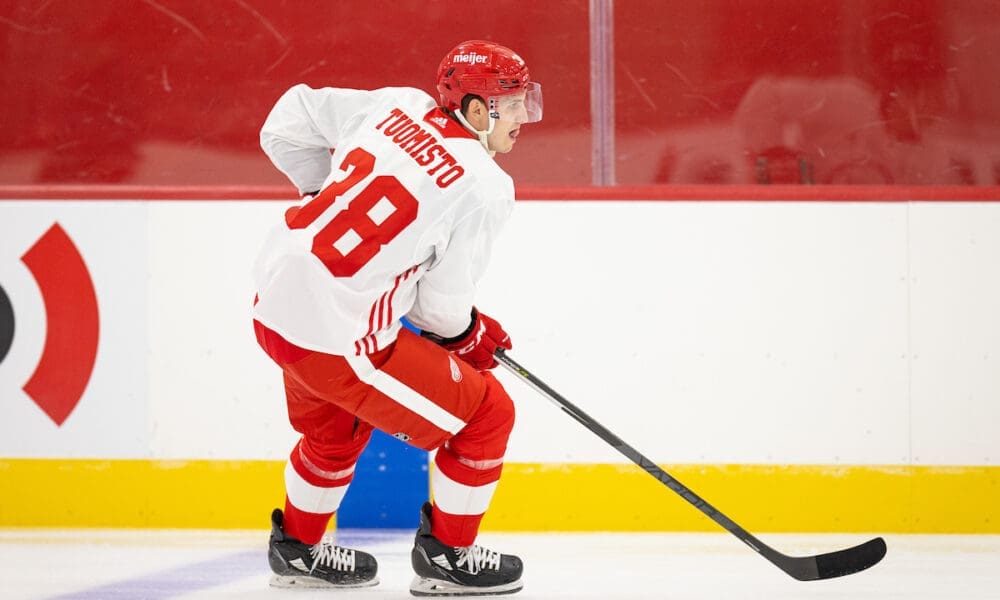Antti Tuomisto, Red Wings prospect