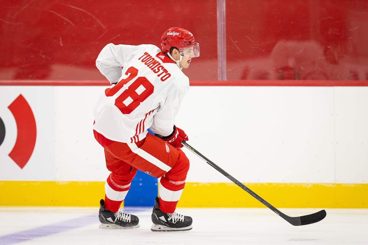 Antti Tuomisto, Red Wings prospect