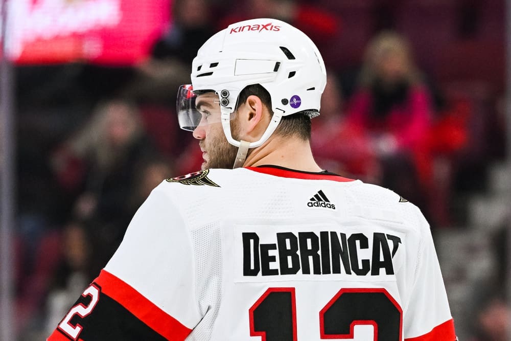 Alex DeBrincat just as advertised early on for the Detroit Red Wings