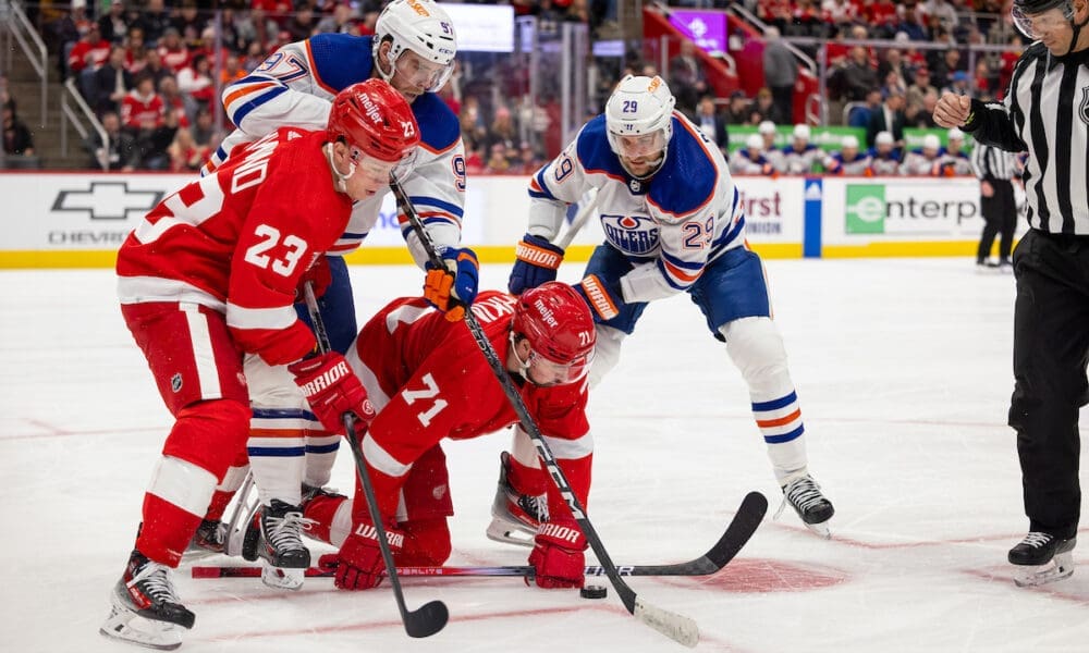 Red Wings action