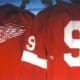 Gordie Howe Red Wings jersey