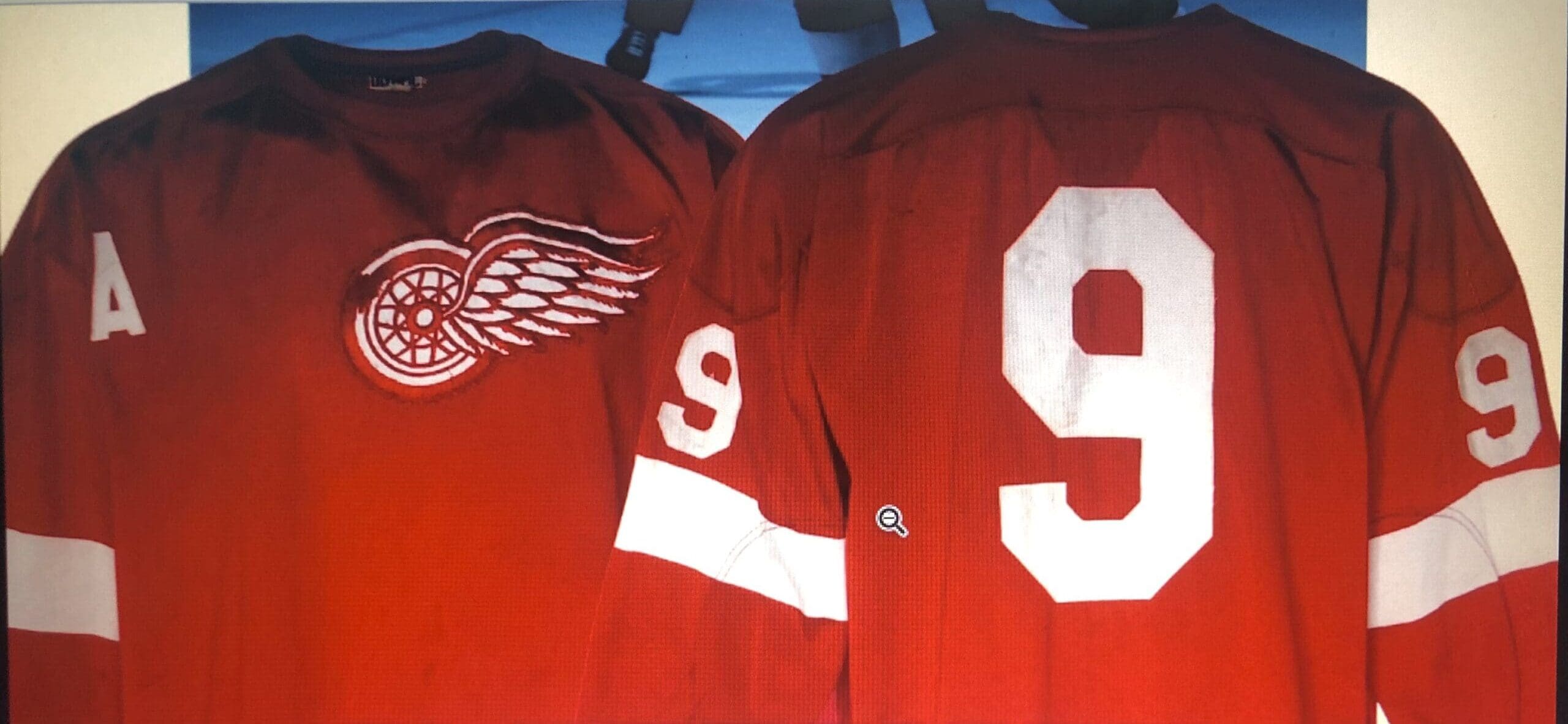 Gordie Howe Red Wings jersey