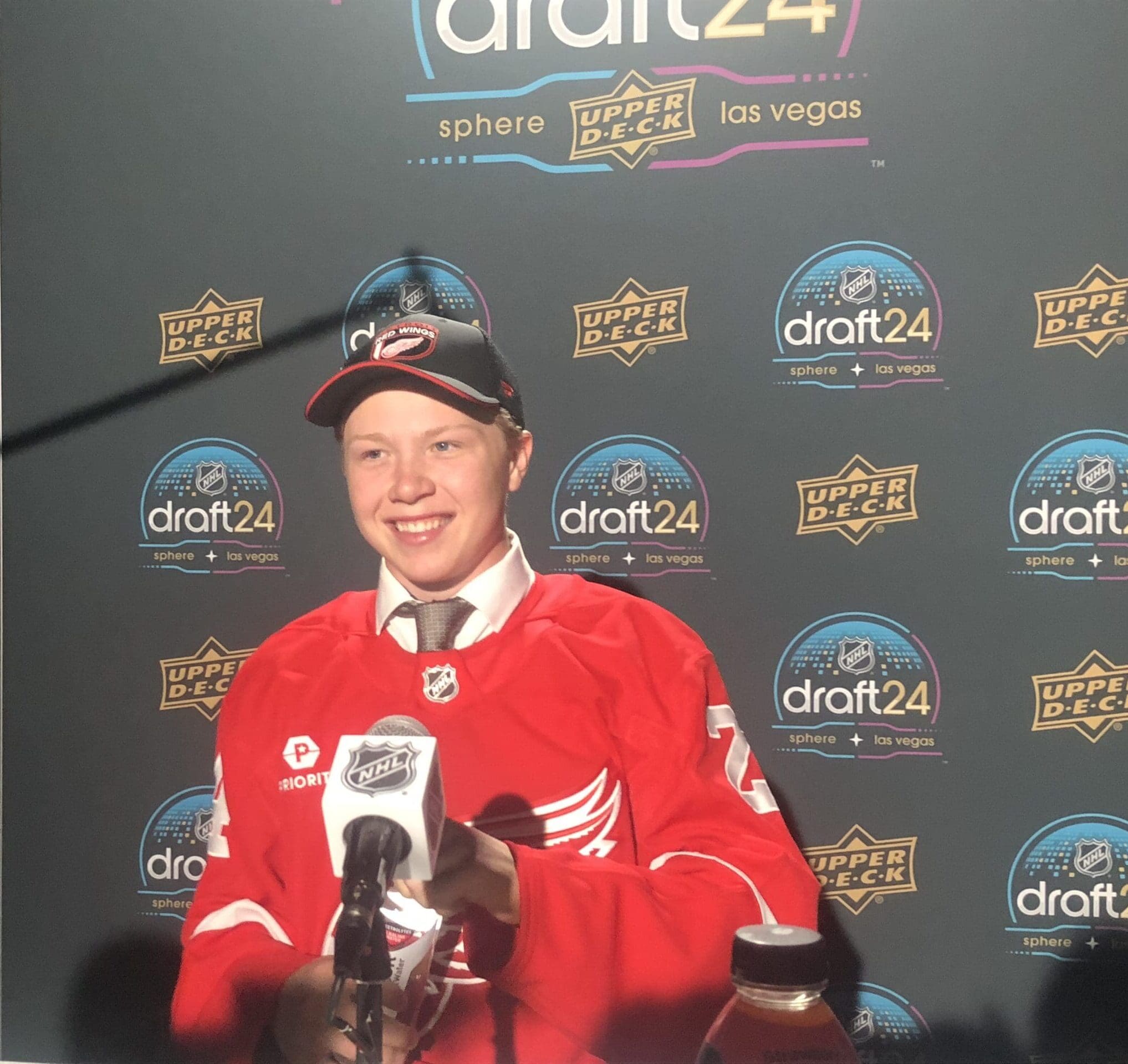 Max Plante, Red Wings, son of Derek