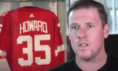 former Red Wings goalie Jimmy Howard