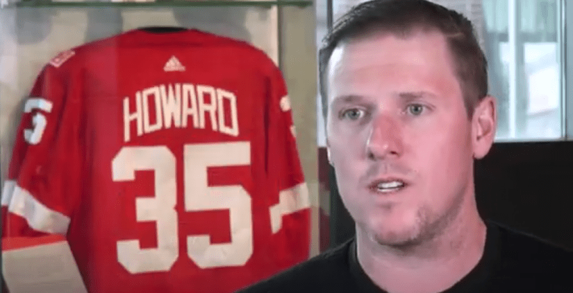 former Red Wings goalie Jimmy Howard