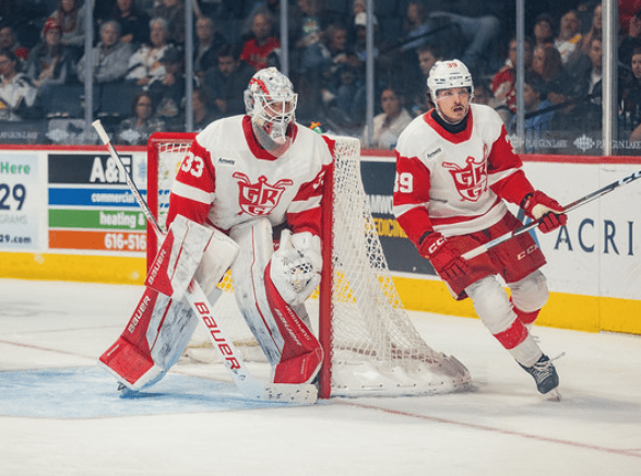 Sebastian Cossa, Grand rapids griffins