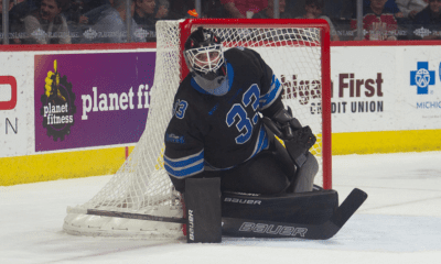 Sebastian Cossa, Griffins, red wings