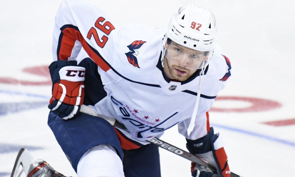 Capitals forward Evgeny Kuznetsov