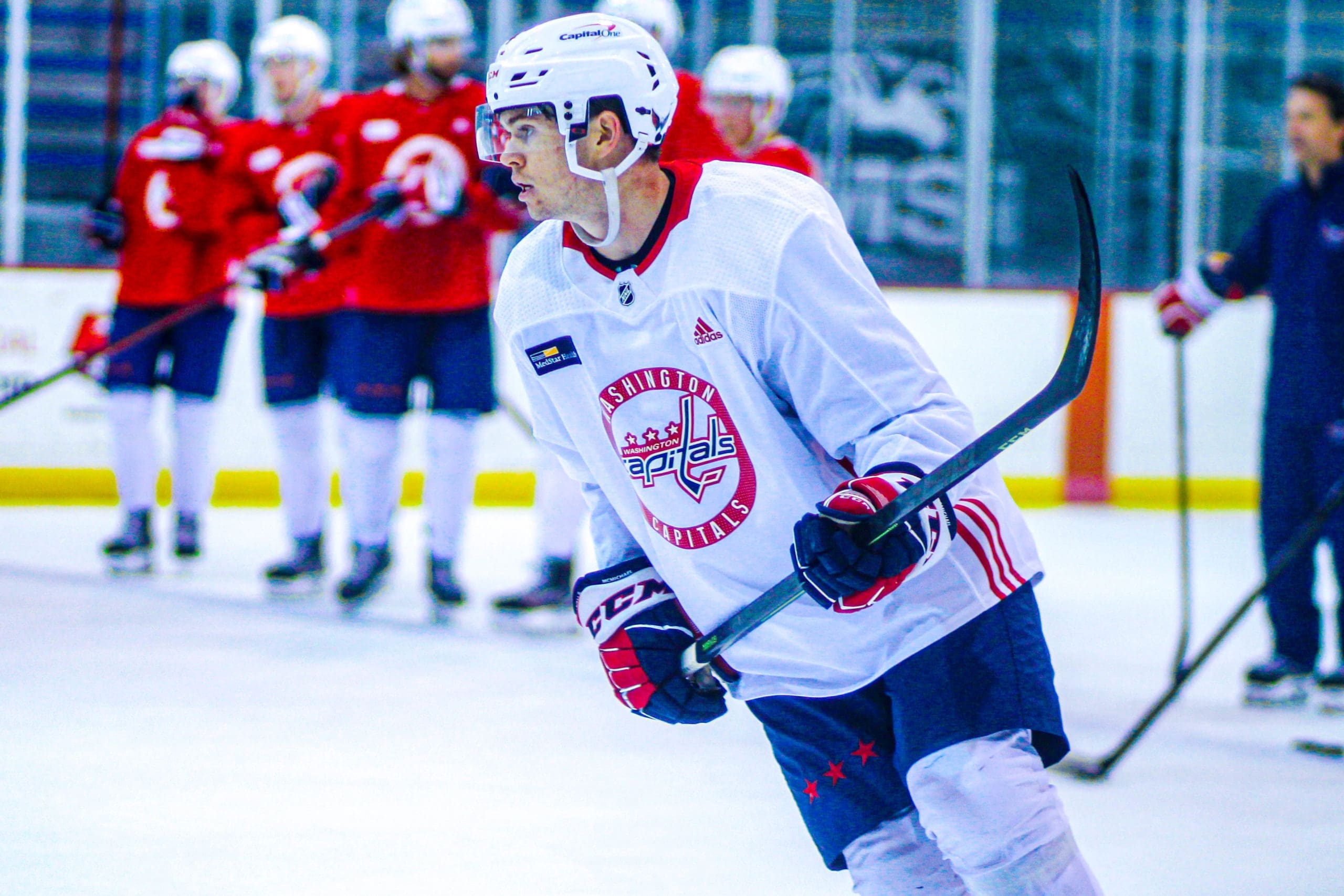 Washington Capitals prospect Connor McMichael could go for a roster spot.