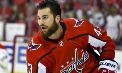 Capitals forward Tom Wilson