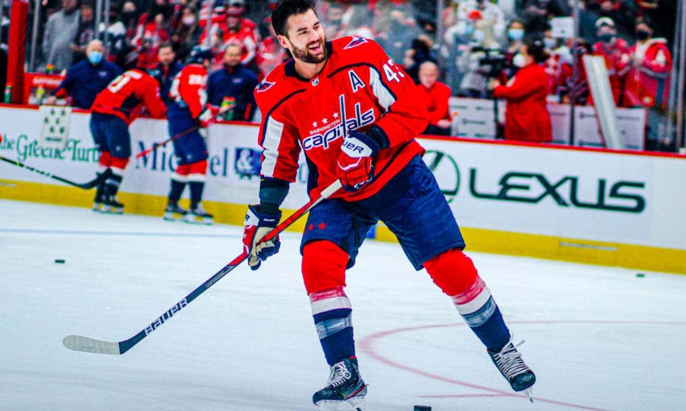 Capitals forward Tom Wilson